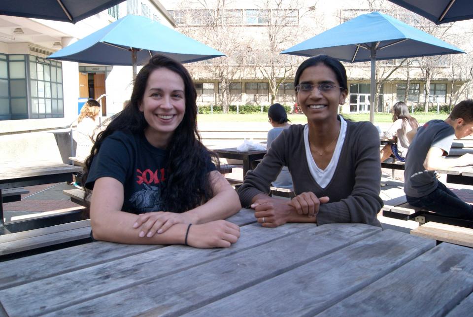 Amrita Hazra and Patricia Bubner (Jewel Reaso Photo)