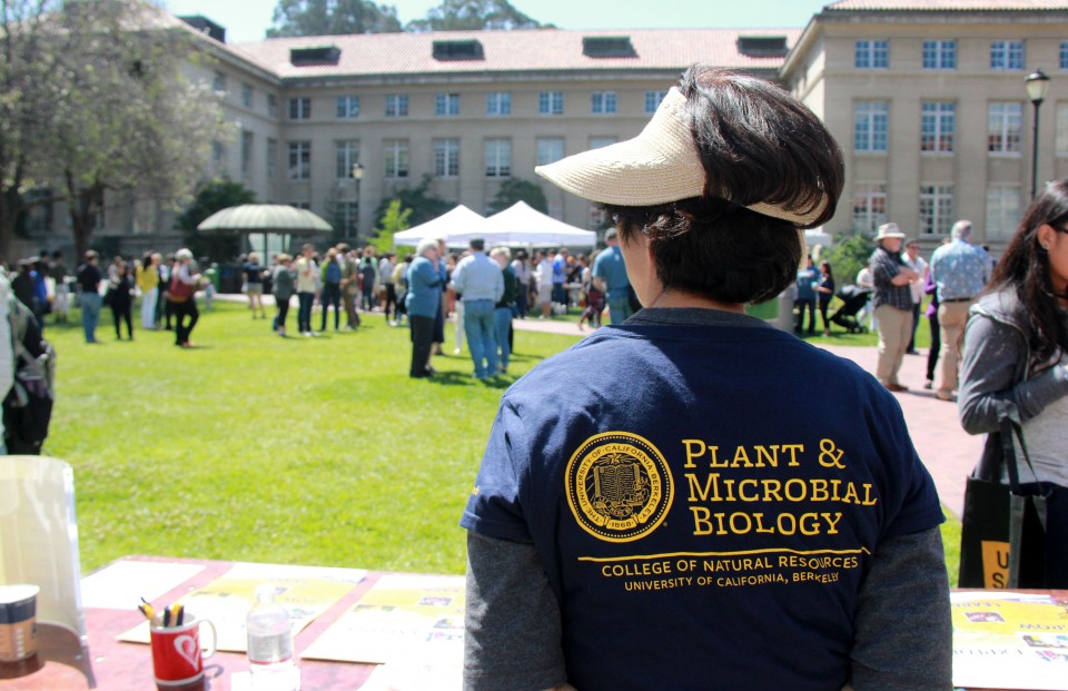 Renee Sung at Cal Day (Photo by Jewel Reaso)